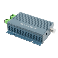 Receptor Óptico CATV FTTH, Mini Nodo con WDM 1550nm/1490nm/1310nm HZY-0303AWD SC/APC, Receptor Activo