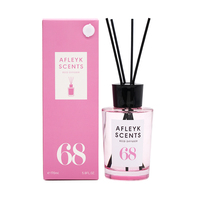 Diffuseur à bâtonnets en verre 170 ml, senteur lavande longue durée, pour désodorisation et décoration intérieure – Tendance du moment