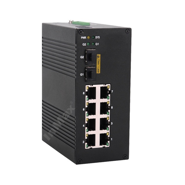 10 Ports 10/100/1000M Outdoor Managed Industrial Ethernet Switch