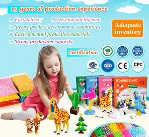 Factory Directly Sale Kids Diy Kids Educational <b>Toys</b> 2.6mm Mini Perler Fuse Beads Children <b>Toys</b> - Product Image 5