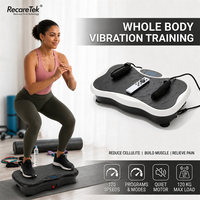 Vibrationsplattform für Sport, Vibrationsplatte Trainingsgerät, Gewichtsreduktion, Bestes Ultra Slim Vibrierendes Schlankheitsgerät, Mini