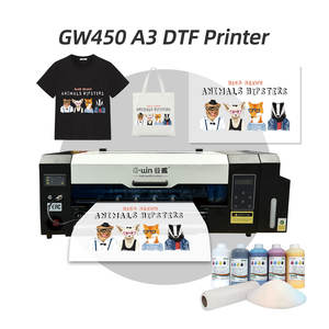 Impresora de Inyección de Tinta DTF de 13 Pulgadas con Cabezal Único, Máquina de Impresión de Rollo a Rollo A3+ para Impresión en Tela - Product Image 3