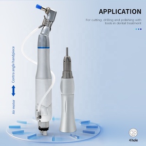 CE ha approvato il Kit Handpiece a bassa velocità di 3 rettilineo ad angolo contrale e motore ad aria a bassa velocità turbina Set fornitura acqua esterna 203C - Product Image 5