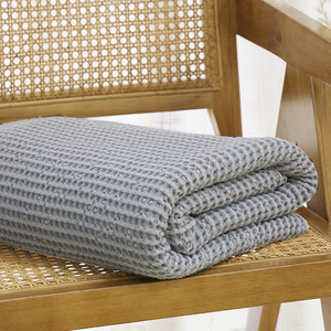 2024 fabricant de couverture conception personnalisée lit doux canapé literie bambou tricot jeter <span class=keywords><strong>serviette</strong></span> Crochet couverture - Product Image 3