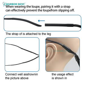 <span class=keywords><strong>6x</strong></span> Ergo <span class=keywords><strong>Loupes</strong></span> Hoogwaardig Optisch Glas Verrekijker Vergrotende Werkafstand 350-450Mm Tandheelkundige Apparatuur Voor Chirurgie/Schoonheid - Product Image 5