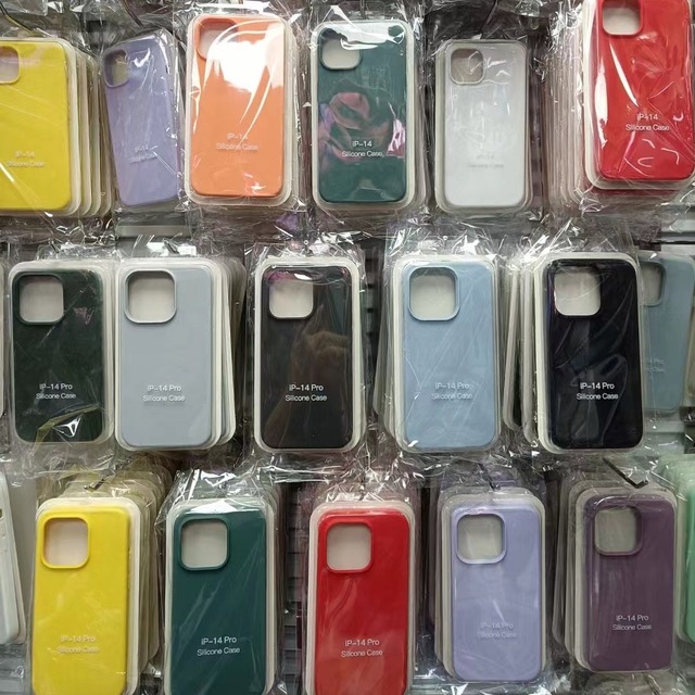 Haohuaxin New Design Silicone Phone Case Business Design for Apple