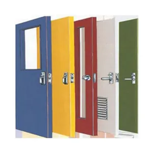 OEM/ODM anti-corrosion steel Frames Internal Glazed Fire Rated basement doors ,other doors