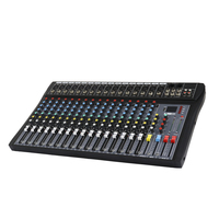 Console de mixage audio professionnelle ELM AT-160S 16 canaux avec interface USB pour karaoké à domicile et KTV, fréquence 18Hz-20kHz