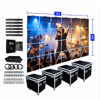 Panneau LED sur mesure, étanche IP65, panneau d'affichage LED extérieur, haute luminosité, écran LED de location pour spectacle sur scène