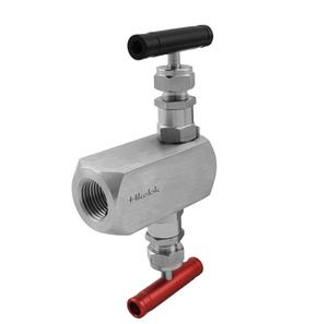 Многоканальный коллектор Hikelok, 2-ходовой, из нержавеющей стали, тип Swagelok, для датчиков давления - Product Image 2