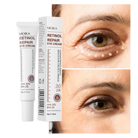 Crème Contour des Yeux au Rétinol 30g Marque Blanche AHA BHA pour Yeux Gonflés, Cernes et Ridules – Fournisseur OEM/ODM Usine de Soins de la Peau