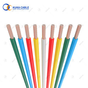 PVC-Draht Haus verkabelung Elektrokabel Einst rängiger Draht Isoliertes Freileitung kabel Kuka-Kabel 16/18/20AWG Kupfer BVR BV RV 0, 5-16 mm2 - Product Image 5