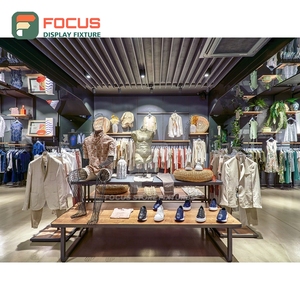 Étagères de Magasin Commercial en Acier Inoxydable pour la Planification de l'Espace Commercial et les Boutiques de Vêtements en Chaîne - Product Image 6