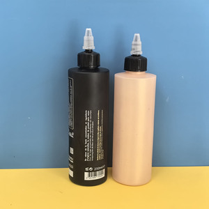 Botellas vacías de PE reciclable de 350 ml (12 oz) con gotero, tapa giratoria, para líquidos, pintura, tinta, refrescos, champán. - Product Image 4