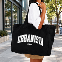 Sac fourre-tout en toile de coton grande capacité, robuste, réutilisable, avec poche intérieure et poche zippée pour femmes, travail, voyage