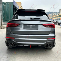 Kit carrosserie en fibre de carbone pour Audi Q3, pare-chocs avant, diffuseur arrière, aileron arrière, pièces automobiles 2019-2024