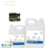 Gel isolant électrique de silicone conducteur thermique imperméable liquide