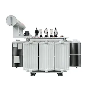 Transformer tipe minyak 3150kva 33kv tiga fase transformator lilitan tembaga ke Ethiopia