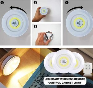 Luz LED COB Ultra Brillante al por Mayor, Diseño Moderno, Control Remoto, Adhesiva para Pared Bajo Gabinete, para Baño, Uso General Popular - Product Image 4