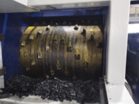 Trituradora de Tubos de Plástico de Alta Resistencia, Máquina Industrial para Reciclaje