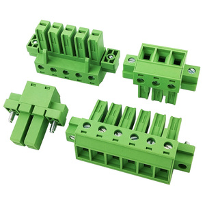 Through-the-wall High Current Plug in Solderless Butt Wire to Wire Male and Female <b>Terminal</b> Block Pith 7.62MM - Product Image 4