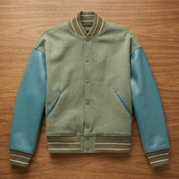 Veste de baseball en tissu chenille respirant de haute qualité, camouflage, broderie personnalisée, veste de baseball pour femmes, veste varsity