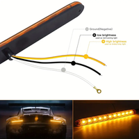 Nouveau 16 "11 LED s bande de feu arrière de frein monté en hauteur pour remorque camion RV camionnette-haute qualité clignotant bord lumière