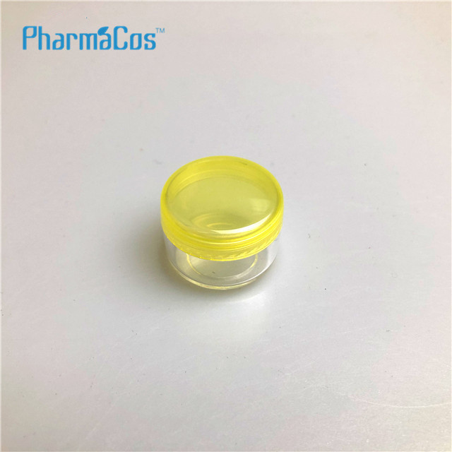 10g empty clear plastic cream jar plastic jars for cosmetics
