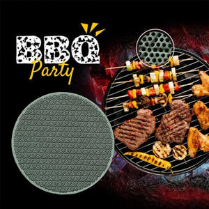 Accessoire de <span class=keywords><strong>barbecue</strong></span>, grilles à gaz pour <span class=keywords><strong>barbecue</strong></span>, brûleur extérieur, four infrarouge réfractaire, <span class=keywords><strong>plaque</strong></span> chauffante en céramique cordierite en nid d'abeilles, plaques poreuses - Product Image 5