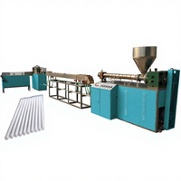 Machine automatique Forbona à vis simple pour la fabrication de bâtonnets en PE/PP avec roulement et moteur pour les applications de coton-tiges et de tuyaux