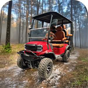 Venta caliente 4 + 2 Seater 72V Carrito de golf levantado Carritos de golf eléctricos todoterreno - Product Image 2