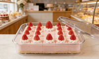 Boîtes à gâteaux carrées jetables en PET transparent, gobelets à yaourt avec couvercles, contenants pour tiramisu et pouding, emballages alimentaires pour salades