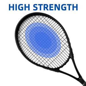 Ottima Racchetta da Tennis Bianca e Racchetta da Tennis Nera in Lega di Carbonio con Struttura Integrata, OEM Benvenuti - Product Image 4