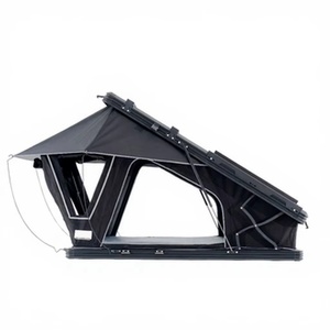 Tente de toit en aluminium pour 2 4 personnes Tente de toit rigide Tente de toit pop-up pour voitures Jeep Suv - Product Image 1