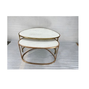 Modern Handcrafted <b>Nesting</b> Coffee <b>Table</b> Set for Living Room Contemporary Center <b>Table</b> Home Furniture Apartment Hotel Wholesale - Product Image 3