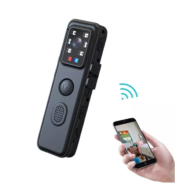 Latest Body Security Worn Camera  Video Recording 1080P Body Mini Wifi Pocket Camera