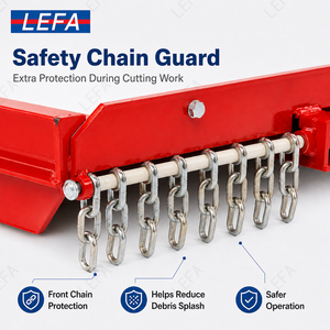 Tondeuse rotative pour <span class=keywords><strong>tracteur</strong></span> 3 points 18-40 CV, <span class=keywords><strong>débroussailleuse</strong></span> pour pelouse et arbustes - Product Image 5