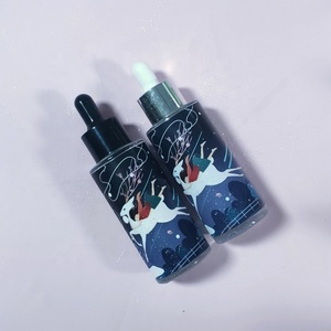 Botellas de Vidrio con Gotero de 30 ml, Color Rosa, Azul y Verde, con Etiqueta Personalizada, para el Cuidado de la Piel, Aceite para el Cuidado Personal y Suero - Product Image 4