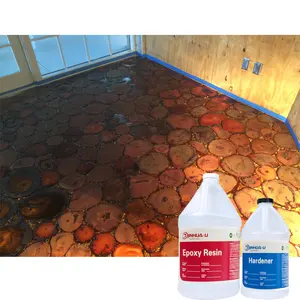 Epoxy resin waterproof non-slip floor paint for wooden floor