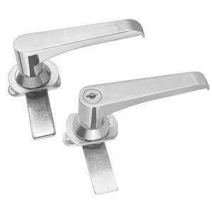 FS2321 ล็อคกระจกอะลูมิเนียมสำหรับตู้รถ ตู้ครัว ประตูหลักอุตสาหกรรม มือจับล็อคประตูตู้แบบดั้งเดิม - Product Image 1