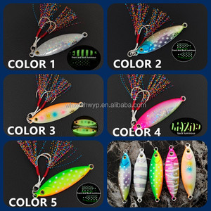 Mister jigging <span class=keywords><strong>Jig</strong></span> câu cá 20g 30g 45g chậm bờ đúc biển phát sáng câu cá <span class=keywords><strong>Jig</strong></span> Hỗ trợ móc - Product Image 3
