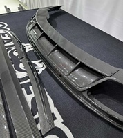 Kit carrosserie en fibre de carbone sèche style OC pour Porsche Panamera 971 : Lame avant, jupes latérales, diffuseur arrière et aileron arrière