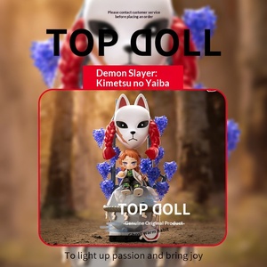 Authentique POPMART Demon Slayer <span class=keywords><strong>Kimetsu</strong></span> <span class=keywords><strong>No</strong></span> <span class=keywords><strong>Yaiba</strong></span> Unwavering Resolve Arc Block Figures Blind Box Gift PVC Construction Toy - Product Image 1