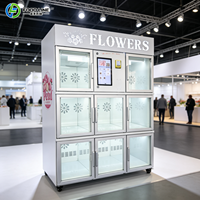 Distributeur automatique de fleurs intelligent de grande capacité pour l'entrée du parc