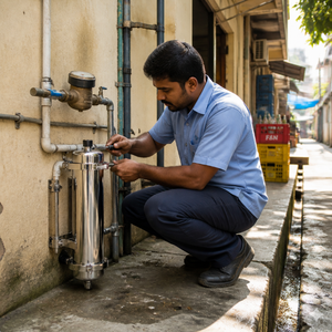 Système <span class=keywords><strong>de</strong></span> filtration d'eau par ultrafiltration domestique 1T-10T, purificateur d'eau PVDF UF pour toute la maison, système <span class=keywords><strong>de</strong></span> filtration manuel à rétrolavage <span class=keywords><strong>en</strong></span> acier inoxydable 304, utilisation extérieure, OEM - Product Image 6