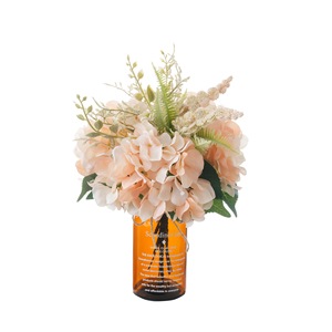 Bouquet d'hortensias artificiels Flower Island Dreams, fait main, pour décoration de mariage, fleurs transfrontalières - Product Image 5
