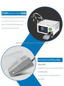 Machine de remplissage semi-automatique quantitative pour boissons, beurre de cacahuète, confiture, miel, lait, jus, parfum, huile nettoyante, ketchup, shampoing - Product Image 4