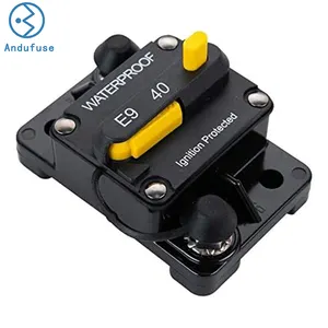 High Quality E9L LED Circuit Breaker 30-150A With Manual Reset Trolling Motor Auto Car Marine Boat Bike Stereo Audio Terminal