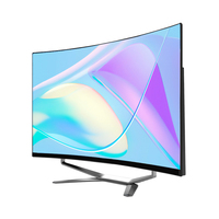 27 "Core I7 Pc Gamer I3 I5 I7 I9 Monoblock Computadora curvada 8GB 16GB 32GB RAM 512GB 1TB SSD Computadora Todo en uno Pc Gaming