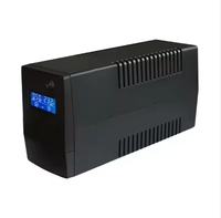 Mini onduleur monophasé de secours 450VA/650VA/850VA avec batterie au plomb pour moniteur PC, appareils électroménagers, alimentation sans interruption